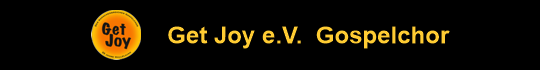 Logo: Get Joy e.V. Gospelchor Korschenbroich